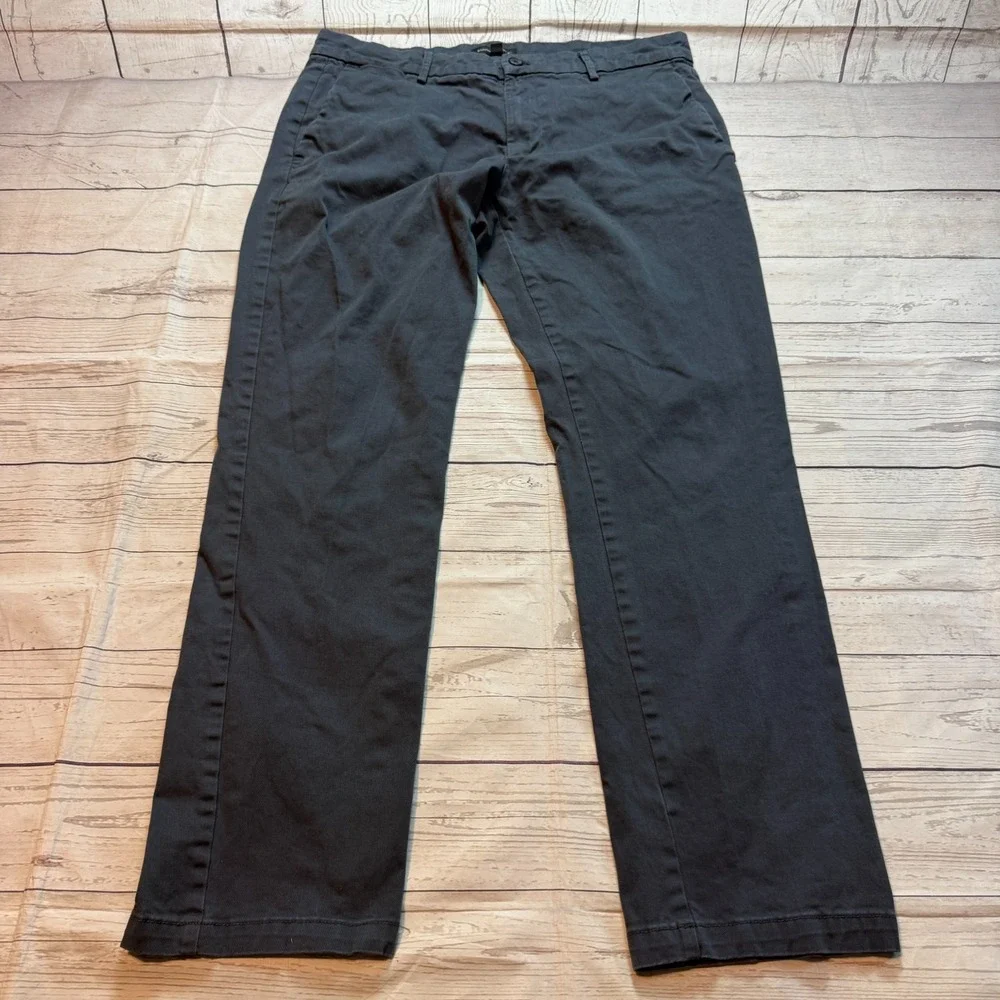 Banana Republic Chino‎ Casual Pants Navy Blue Men's Size 36x32